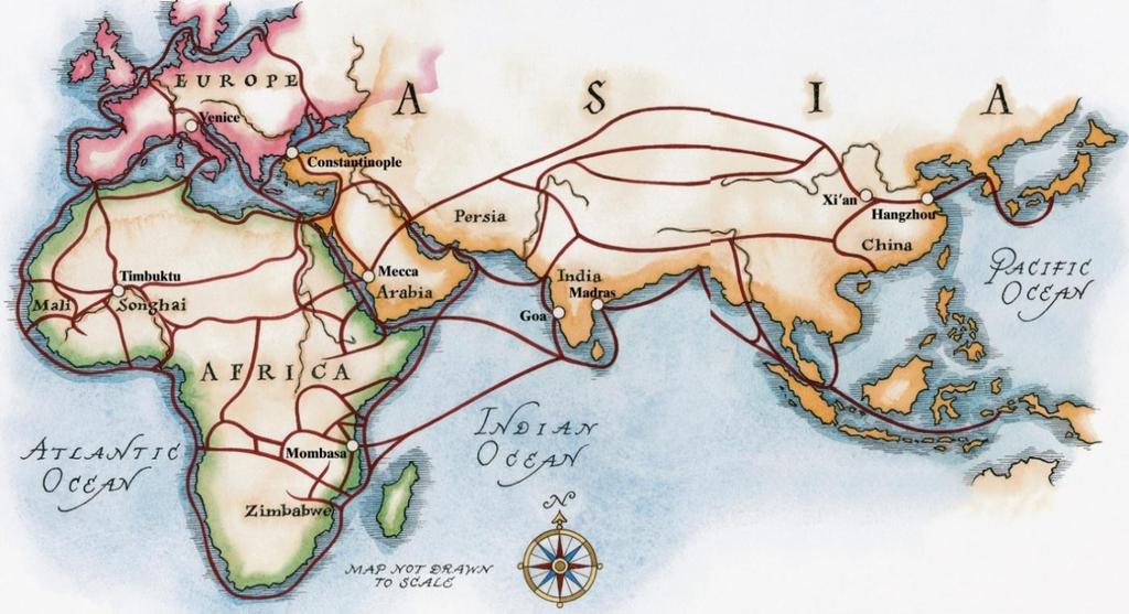 Trade By the 1500s, a global