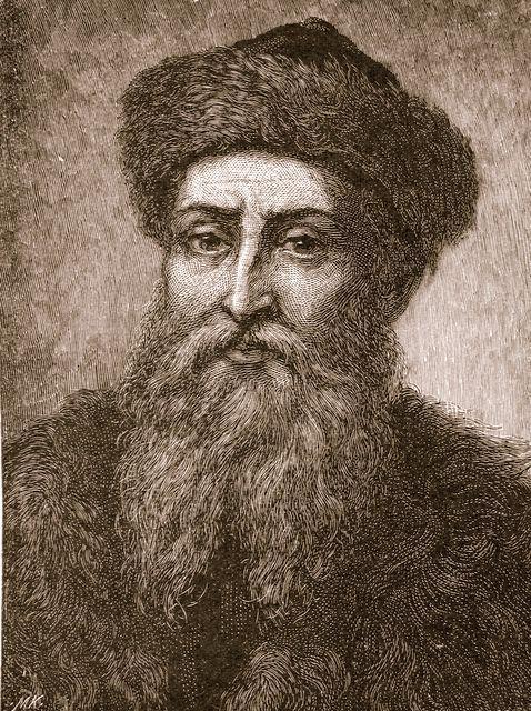 throughout Europe. In 1455, Johannes Gutenberg invented.