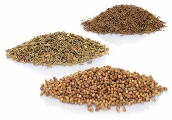 SPICES Spices Garlic and Herbs Spice Mix ProdNo.: 2394 Spice mix for the production of bakery products with garlic taste. Dosage: according to taste. Packaging: 4 x 1 kg in a cardboard box.