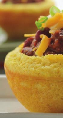 CHILI AND CORNBREAD BOWLS Prep Time: 1 hour 30 minutes Total Time: 1 hour 30 minutes Two 8.