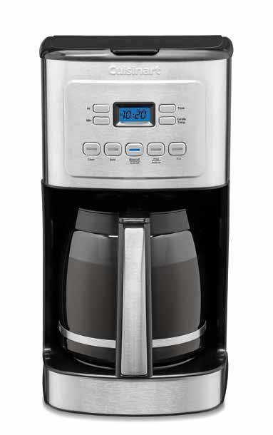 INSTRUCTION BOOKLET Brew Central 14-Cup Programmable Coffeemaker CBC-6400PC For your safety