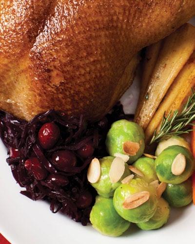 Remember to rest your festive bird before carving and serving as this makes the meat more succulent and