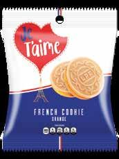Je Taime ' Je T Aime From the OKA bakery product line, our delectable French cookies are difficult to resist.