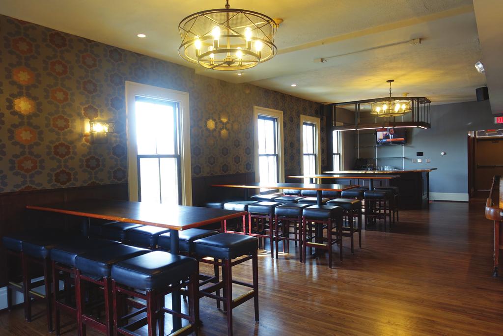 PRIVATE PARTY ROOM ELSINORE ROOM This versatile private room is complete with its own private restrooms, shufﬂeboard table, and