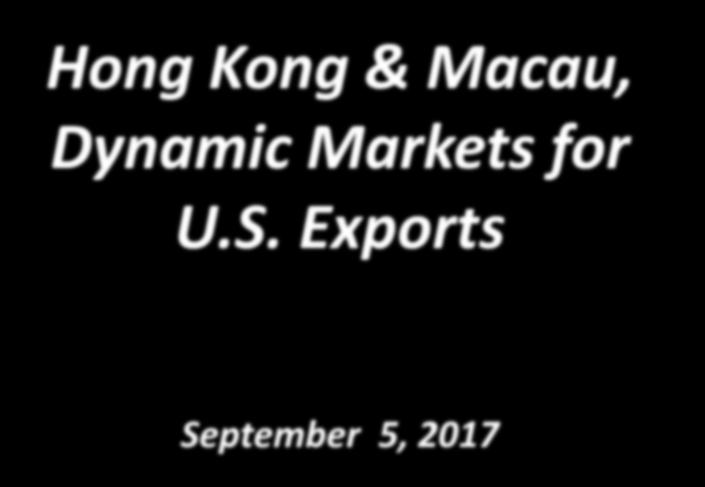 Market Brief for Asia Fruit Logistica Hong Kong & Macau,