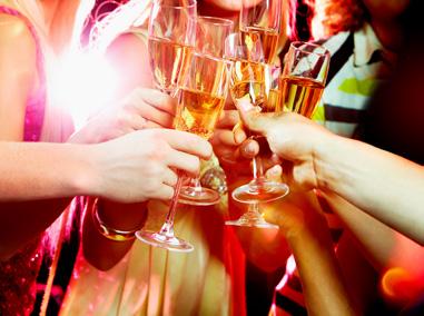 Enjoy sparkling pre-dinner drinks, a truly indulgent feast and then let go of all your inhibitions and have a good old Christmas boogie with friends and colleagues