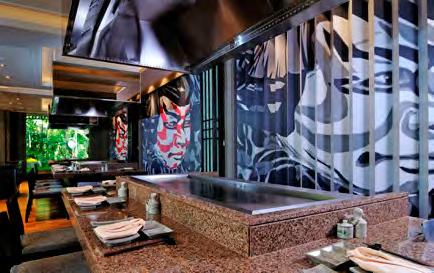 KABUKI JAPANESE CUISINE THEATRE Open daily for dinner from 5:00pm 10:00pm Open for the JW Japanese Sunday Brunch every
