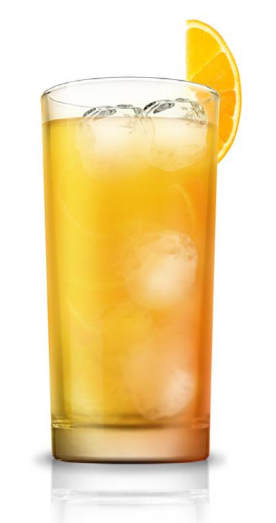 2 oz. white rum 2 oz. dark rum 1 oz. lime juice 1 oz. orange juice 2 oz. passionfruit juice ½ oz. simple syrup ½ oz.