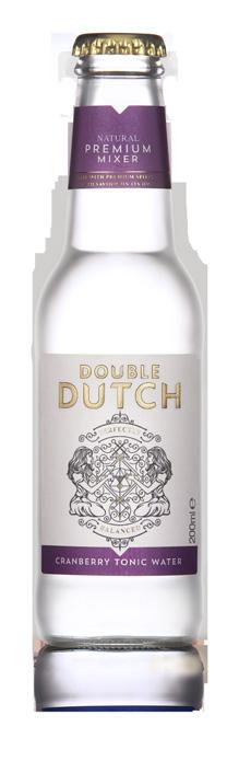 Double Dutch create premium tonics and mixers that use All Natural ingredients. They are also low in sugar and calories.