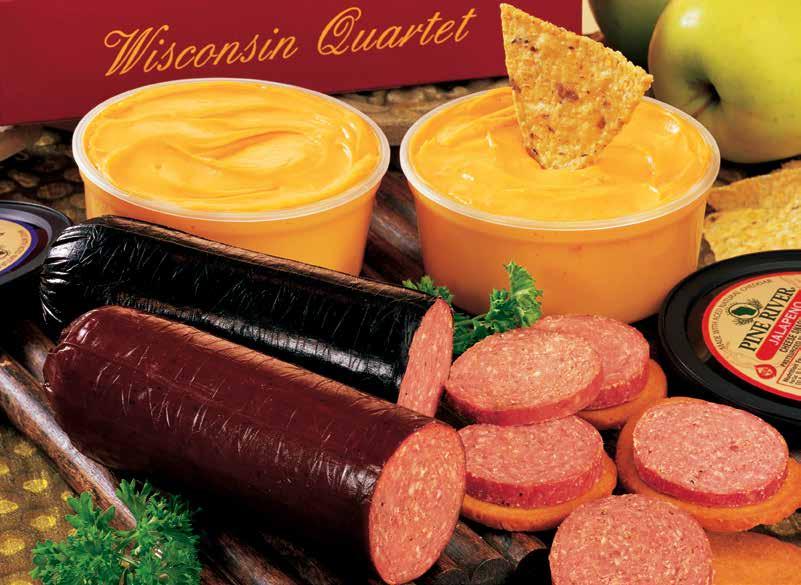 popular pasteurized Wisconsin cheese snack spreads