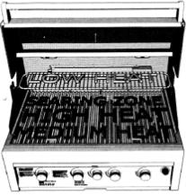 Using Your Burners and Grilling Safely Your grill is designed to reach a temperature that you set by adjusting a valve that in turns adjusts the amount of gas that goes through each burner.
