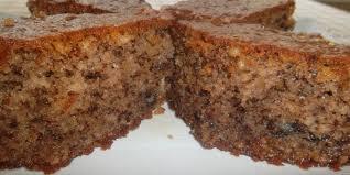 Karidopita Cake: 6 eggs 1 cup sugar 8 oz. bread crumbs 1 tsp cinnamon 1 cup chopped walnuts 1 tsp.