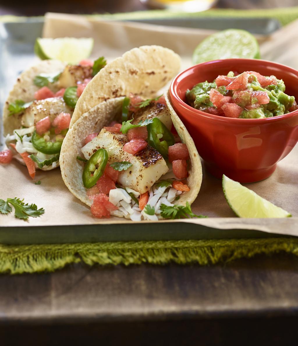 These tacos take only minutes to make, yet are so yummy (and packed with vitamins, minerals, and fiber) the whole family will love to build their own.