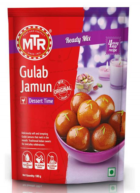 MTR: MIXES SWEET SWEET MIXES Traditional Indian Sweets Gulab