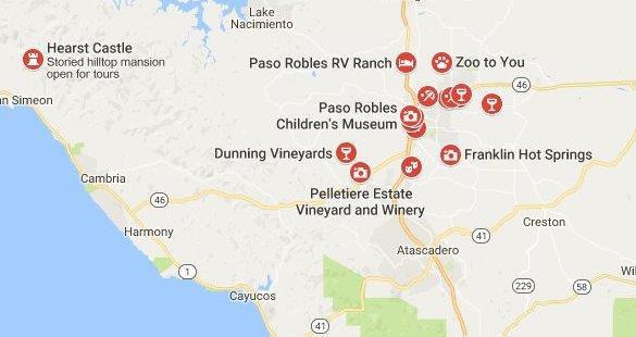 Winery Wine Country RV Resort Address: 2500 Airport Rd, Paso Robles, CA 93446, United States Phone: +1