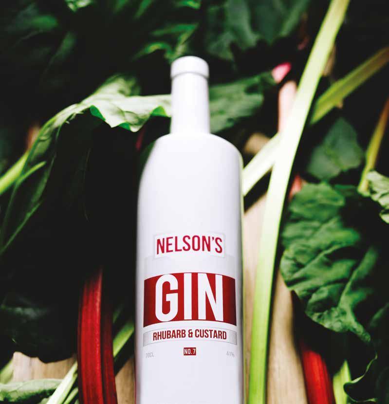 11 NELSON S GIN Another Staffordshire manufacturer we are proud to partner with is Nelson s Gin the only gin made on the Derbyshire and Staffordshire borders.