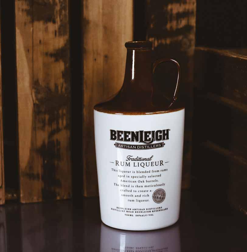 12 BEENLEIGH Complement a traditional, world-class rum with a traditional, high-quality material. That s exactly what Beenleigh Rum did.
