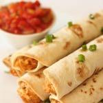 DAY 1 SMALLER FAMILY- SLOW COOKER CHEESY CHICKEN TAQUITOS M A I N D I S H Serves: 4-6 Prep Time: 10 Minutes Cook Time: 4 Hours 10 Minutes 2 boneless, skinless chicken breasts 1 (1 ounces) packet taco