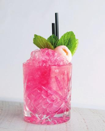 Cocktails PINK LYCHEE - $16 Absolut