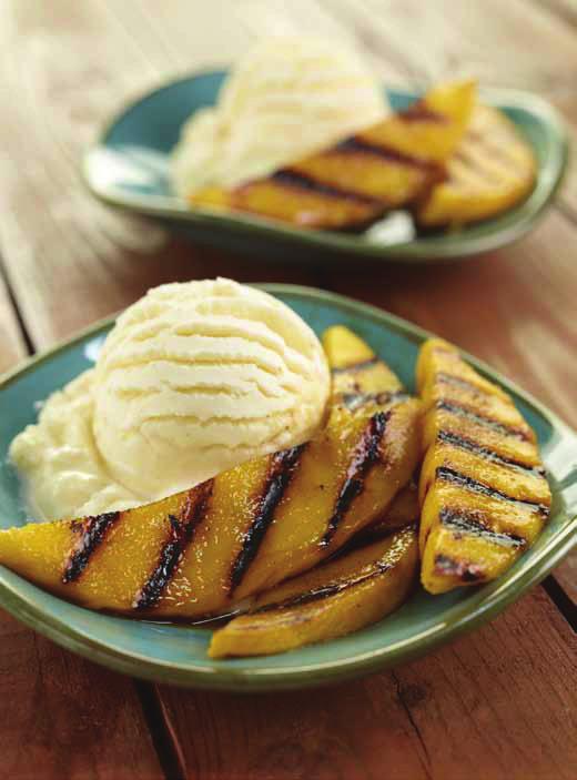 more! Grilled Mango with Vanilla Ice Cream Grilled Mango