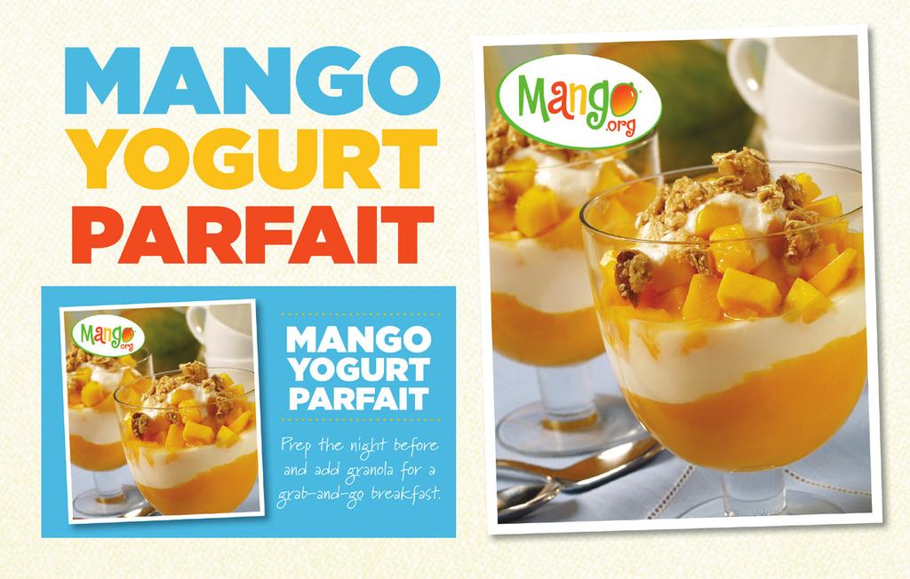 Inspire your store shoppers with easy tearpad mango recipes.