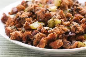 Whole Grain Bread and Lentil Stuffing with Turkey Sausage and Sage Servings 6-8 servings 1 tablespoon pure olive oil 8 ounces all natural turkey sausage (without any added sugar or fillers) 1 small