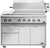 4 x Grill Burners 25,000BTU 8 x Double-sided Grilling Grates Grease Management System grease channeling technology Smart Beam Light Rotisserie 1 x Rotisserie Burner 18,000BTU Rotisserie Max.
