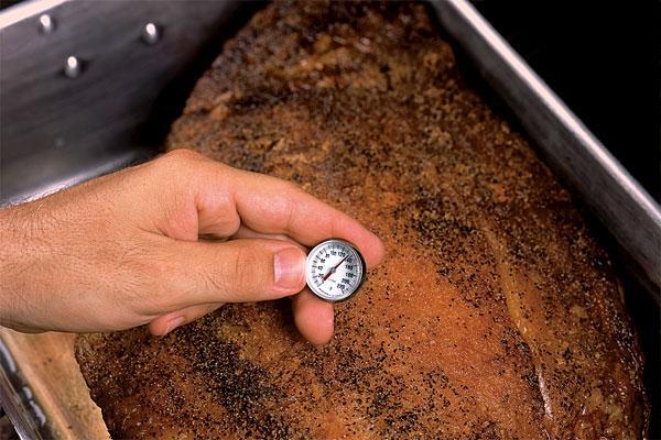 Reheating Roasts Roasts can be reheated to these alternative temperatures: Temperature 130 F (54 C) 131 F (55 C) 133 F (56 C) 135 F (57 C) 136 F (58 C) 138 F (59 C)