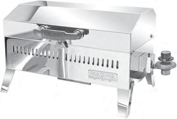 OWNER S MANUAL Cabo Adventurer Series Gas Grill Model A10-703 For questions regarding performance, assembly, operation, parts, or returns, contact the experts at MAGMA by calling (562) 627-0500 7:00