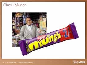 Following its immediate success Munch was rapidly rolled out nationally. In under than 10 years it has become the number 2 brand in India, reaching well over a million outlets in the market.