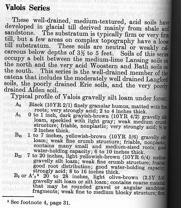 Valois (Gravelly Silt Loam) Well-Drained Medium-textured
