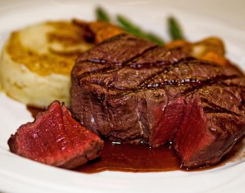 Perfection!! Filet Mignon *Additional Charge Market Price Beef Ribeye Seasoned to perfection and grilled.