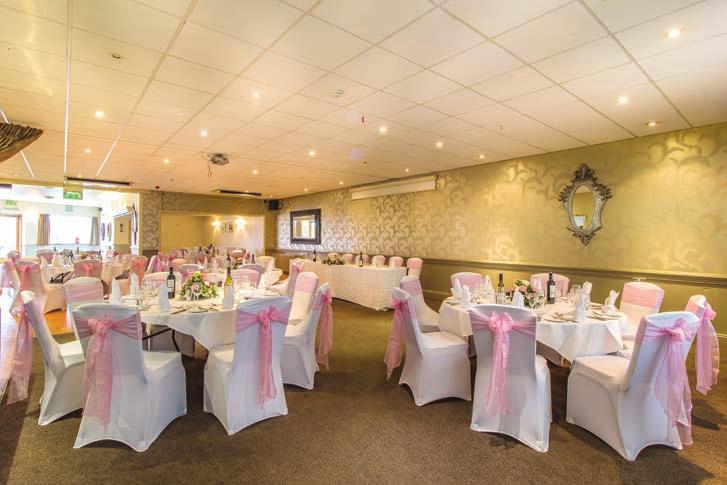 our suite The Feathers offers one of the largest function suites in Helmsley which caters for up to 120 guests for a sit down meal or 200 for an evening reception.