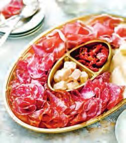 prosciutto. Serves 8-10 440g 00130844 B Large platter of Italian meats and cheeses 23.