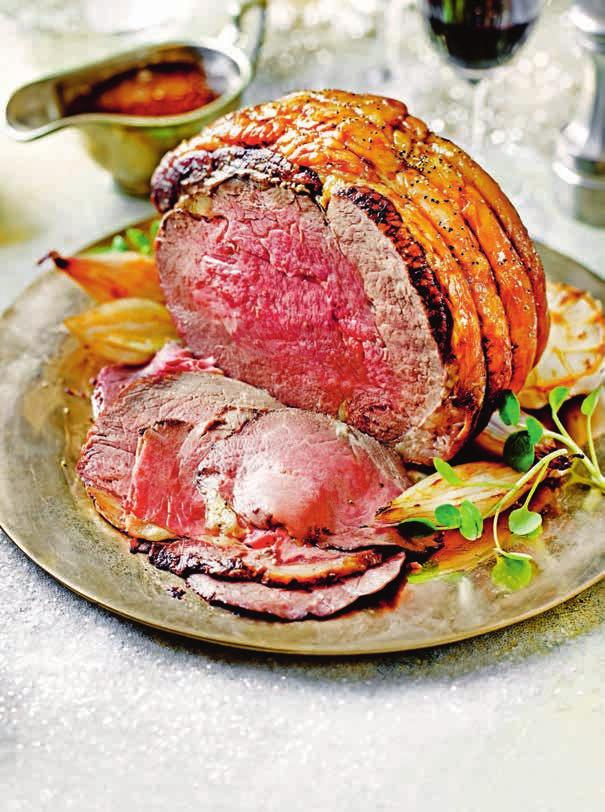 5kg 00478489 D Beef topside with mustard basting fat 16.