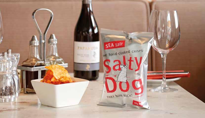 Crisps - Salty Dog Hand Cooked Cheddar & Onion (30x40gm) Was 16.50 Now 10.99 Code 23912 37p Hand Cooked Ham & Wholegrain Mustard (30x40gm) Was 16.50 Now 10.99 Code 62541 37p Hand Cooked Sea Salt (30x40gm) Was 16.