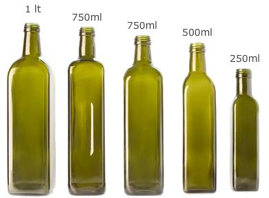 This includes sizes ranging from 175mL to 20L.