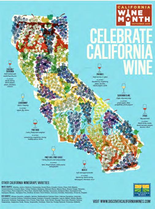 Across California, wineries, regional associations and other organizations are hosting exclusive tastings, festivals, live music, food pairings, grape stomps, vineyard hikes and much more.