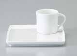 9795-2918 COFFEE CUP(Stackable) L110mm/S86mm/H70mm/260cc 9795-1452 SAUCER D155mm/H21mm 9772-2229 TEA CUP L123mm/S98mm/H64mm/210cc