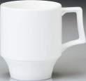CUP(Stackable) L110mm/S86mm H70mm/260cc 9795-1452 COMMON SAUCER D155mm/H21mm 9772-2455 COFFEE