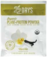 Price SRP 230138 22 Days Organic Plant Protein Powders
