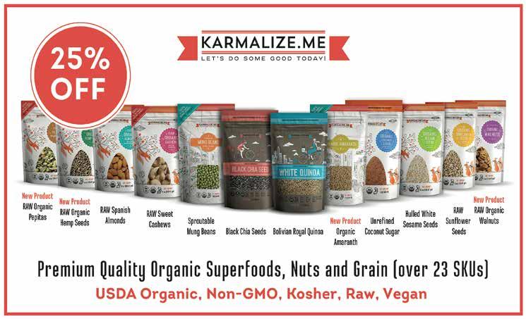 Me Organic Nuts & Seeds 2 oz. re-sealable package 230620 Pumpkin Seeds 2.00 2.99 230622 Walnuts 3.14 4.79 6 oz. re-sealable package 230618 Raw Hemp Seed 6.66 9.99 230619 Pumpkin Seeds 3.83 5.