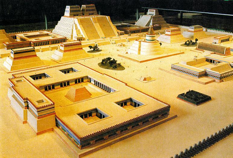 Built Tenochtitlan on what is present day