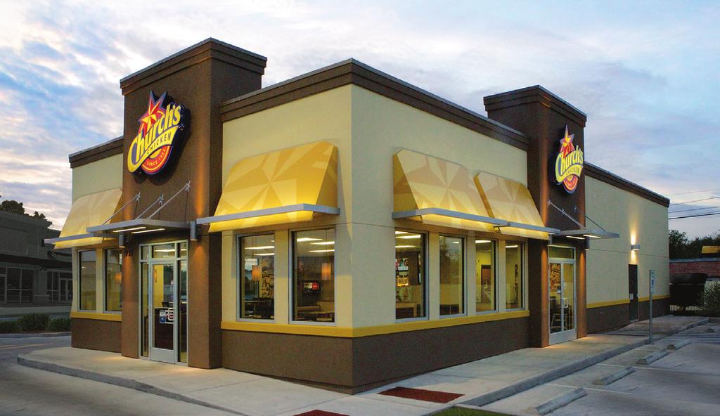 BASIC FEES Church s / Texas Chicken international agreements involve the development of several restaurants (depending on the market) within a country or large geographic region over a period of