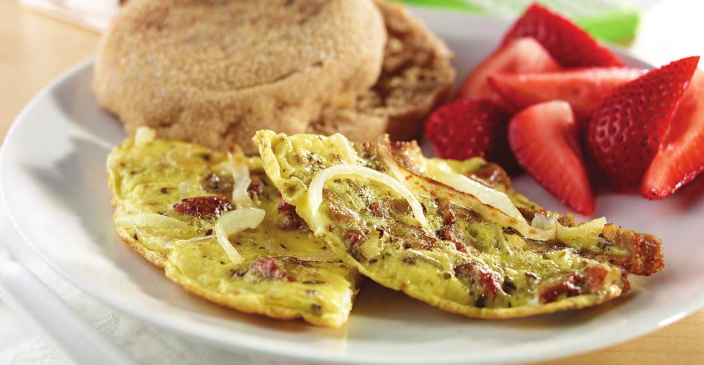 Don t you want a Sausage Frittata Yield: 5 servings Meat/Meat Alternate 1 3/4 Oz. Eq.