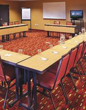 TECHNOLOGY Courtyard Meetings Meeting Room Rental Includes the Following: