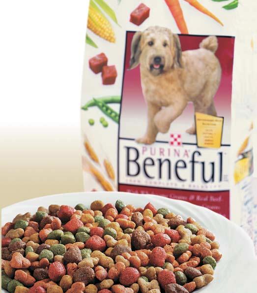 Nestlé Management Report 2002 Products and brands Beneful Dry Dog Food, USA Recently