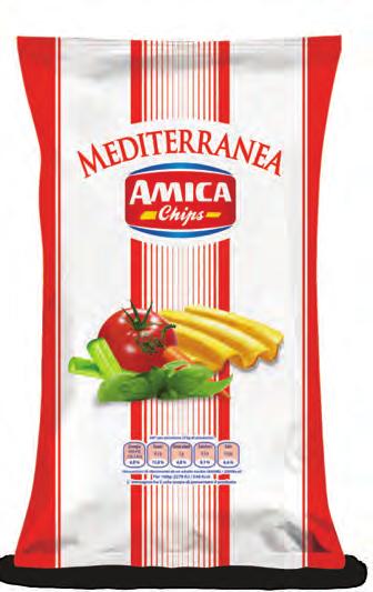 ORIGINAL line Our chips now come in more modern dress with a coloured stripe on the front of the pack, so customers recognize our brand at first sight, and with the addition of GDA (Guideline Daily
