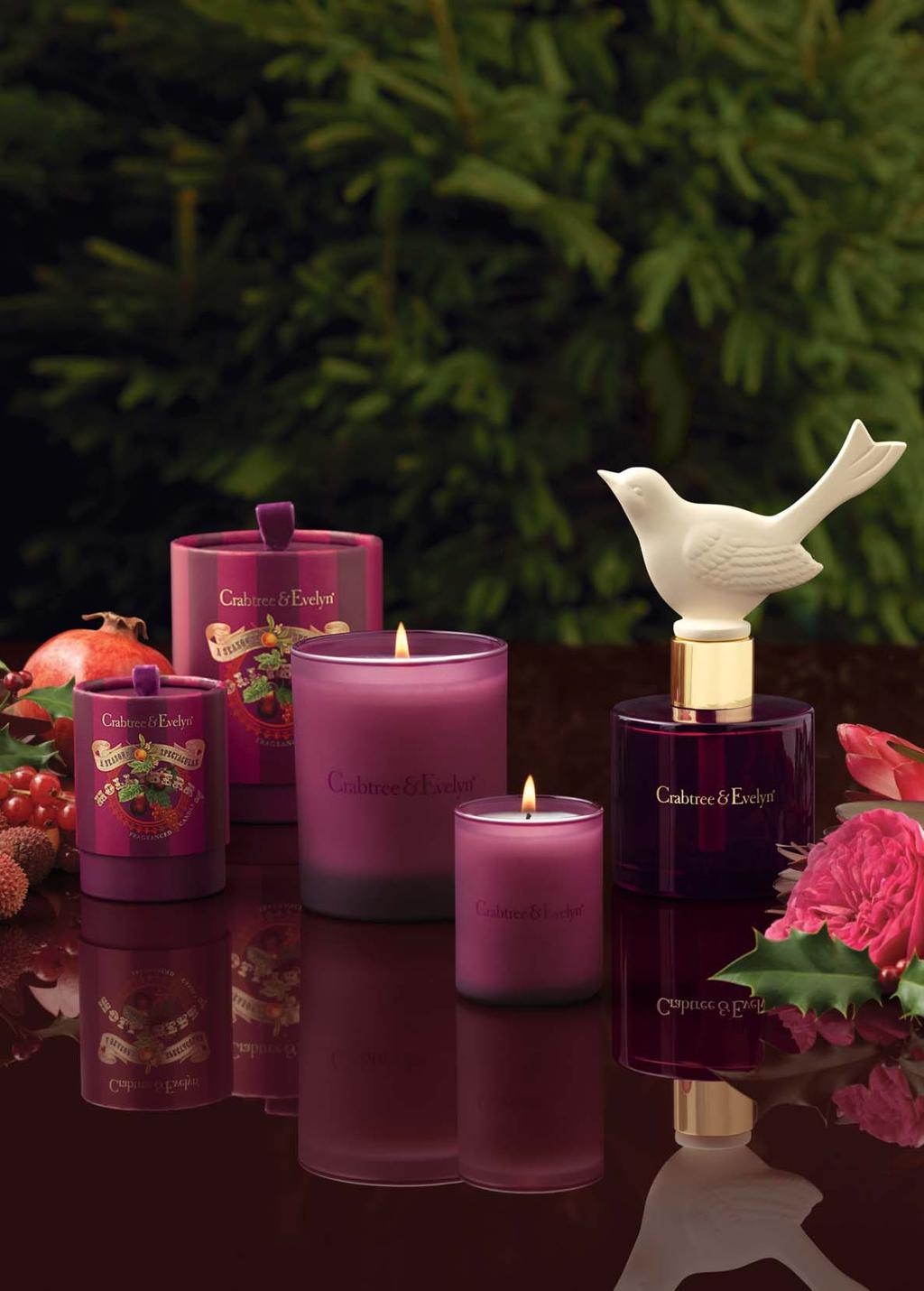 Hollyberry new An enchanting fragrance inspired by crimson berries and fresh, green leaves, this fruity and spicy