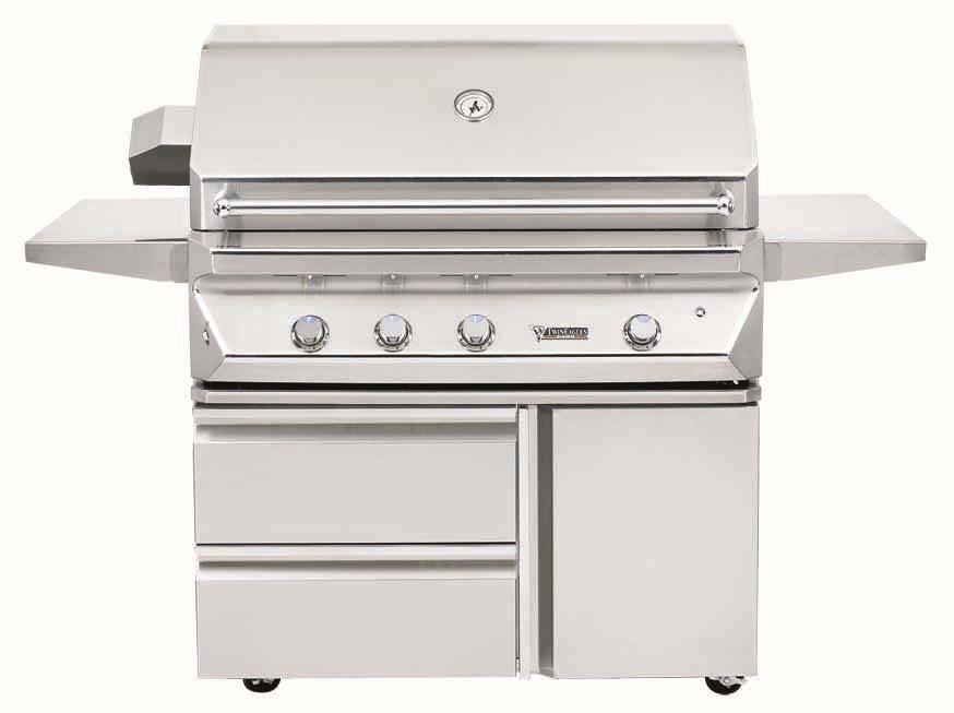 TWIN EAGLES GAS GRILL INSTALLATION, USE & CARE MANUAL TEBQ42R with optional TEGB42SD-B Grill